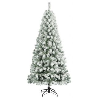 Albero Natale JEFFERSON cm 240 PVC Floccato T1038 D114 - Flora