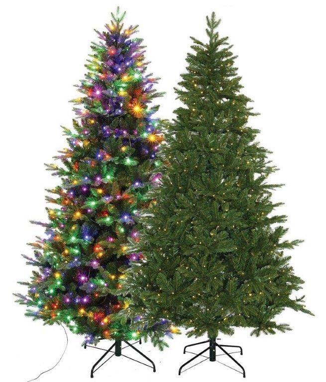 Albero Natale Galaxy 180 cm PE+PVC Floccato con Glitter- Flora - Acquista  Online